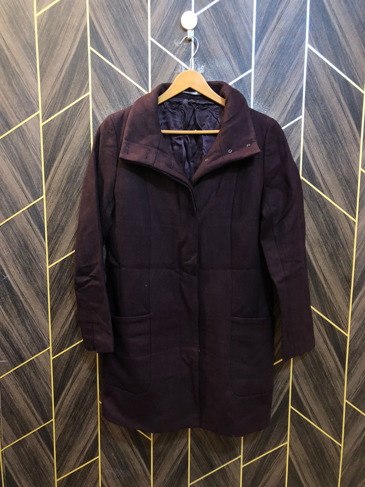 Women Wool Coat Large | Size | Chest 20 | Length 33