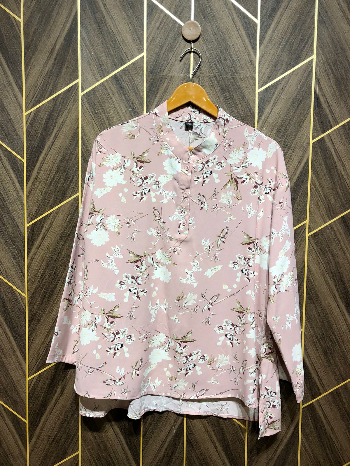 Western Top Chiffon – Large Size (Chest: 20, Length: 28  )