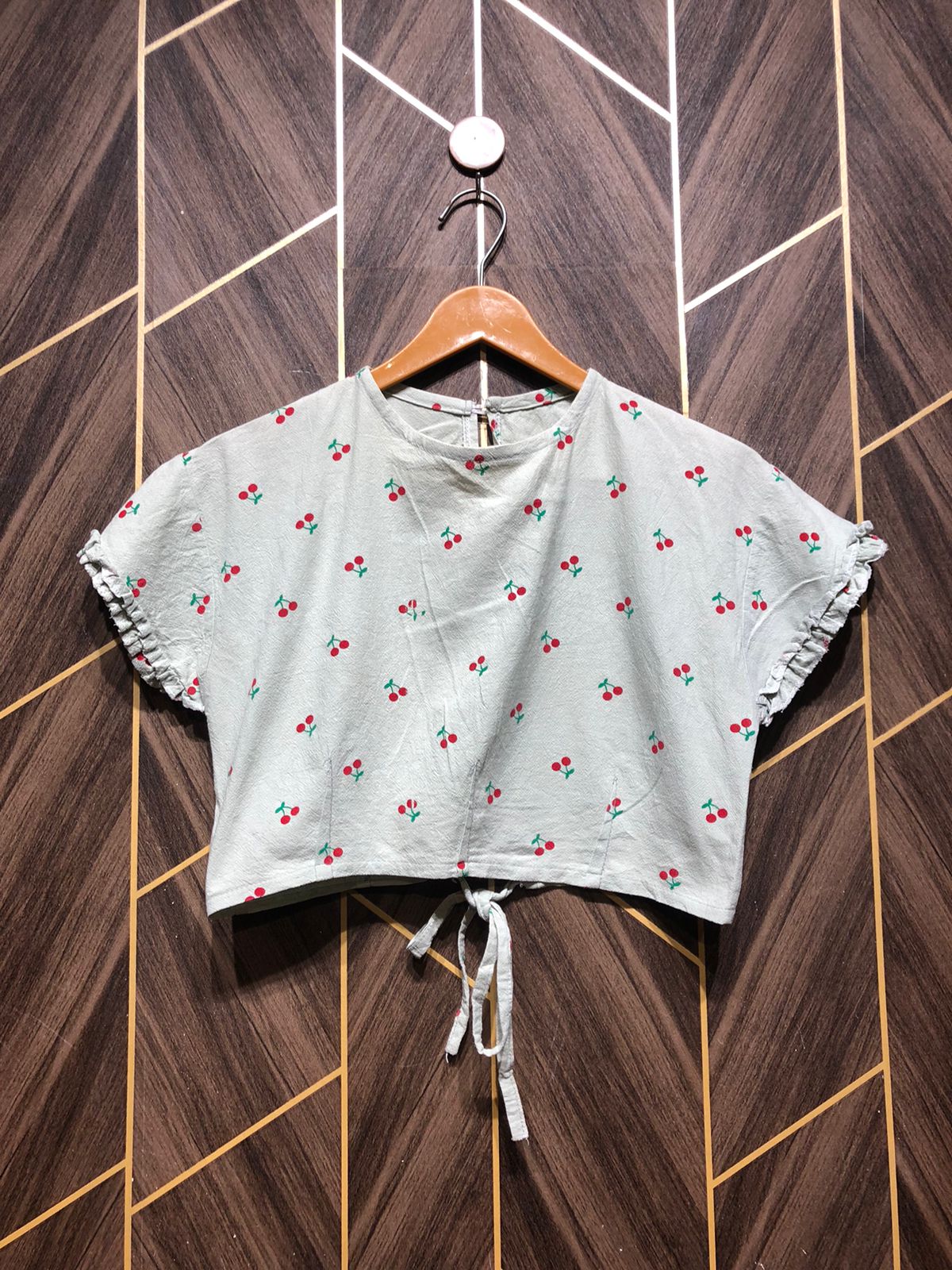 Trendy Cotton CropTop Size Small