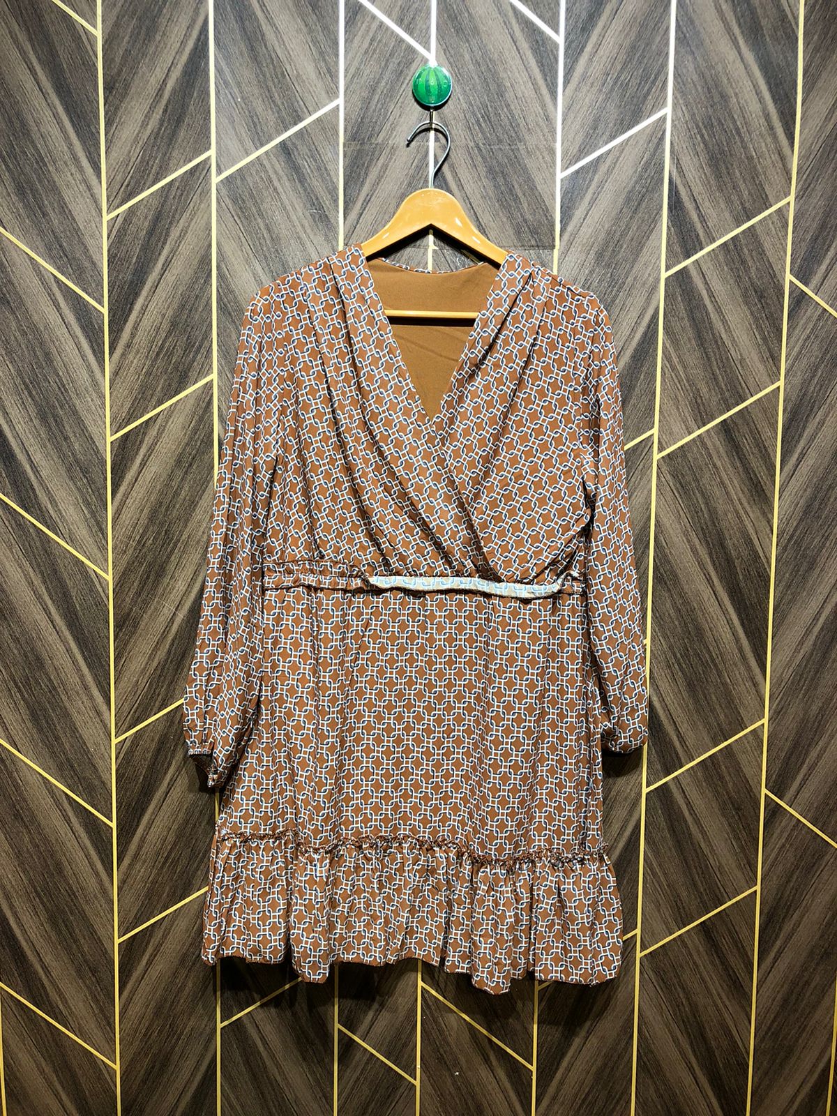 Mini Dress Chiffon X Large Size Chest 21 Length 34