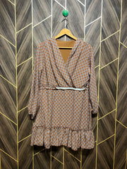 Mini Dress Chiffon X Large Size Chest 21 Length 34