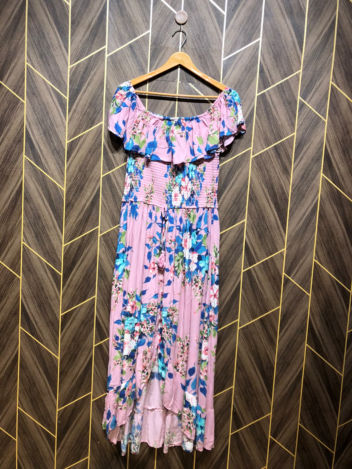 Western Long Maxi Chiffon X Small | Size | Chest 16 | Length 54