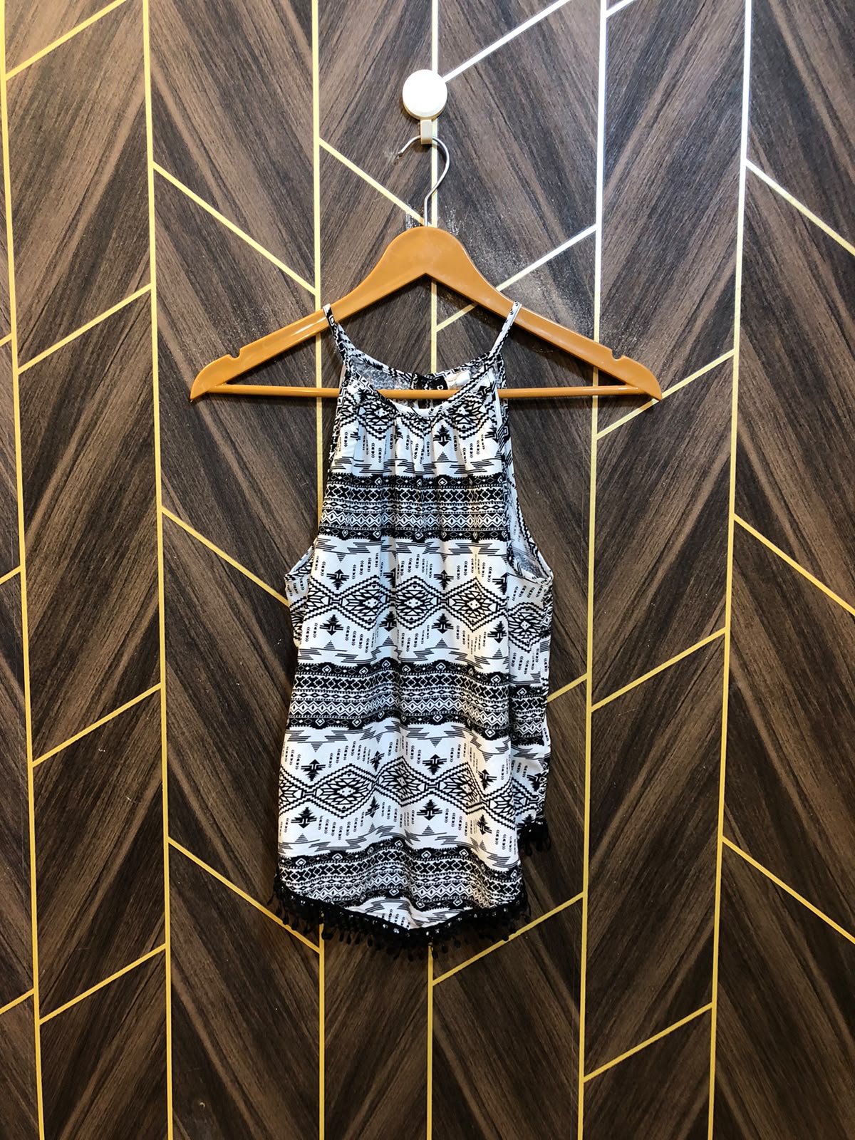 Trendy Linen CropTop Size Medium