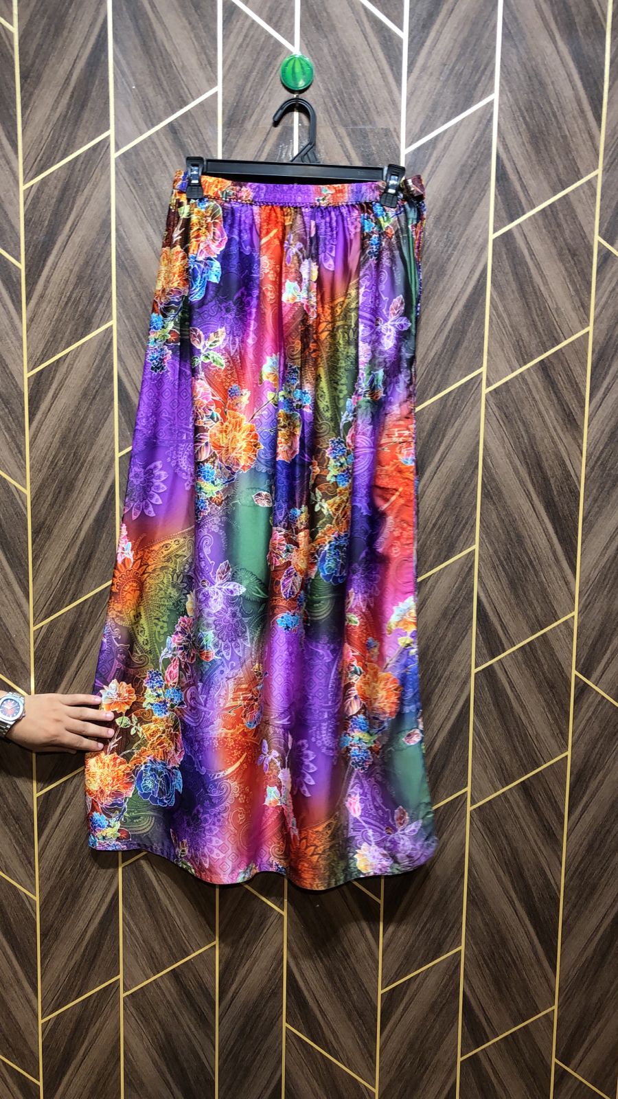Silk Cordset – Small (Shirt Chest 19 , Length 40| Skirt Waist 28, Length 38)