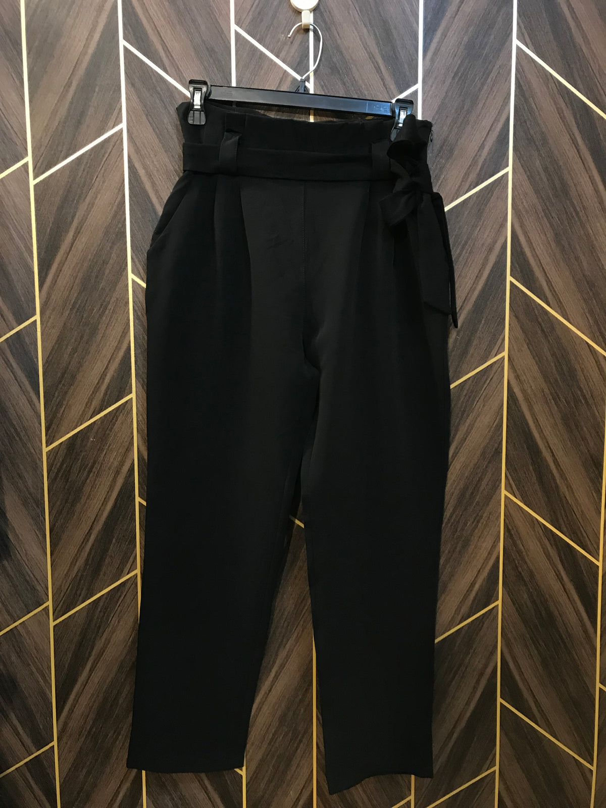 29 High Waist Belt Pent Ankle Length