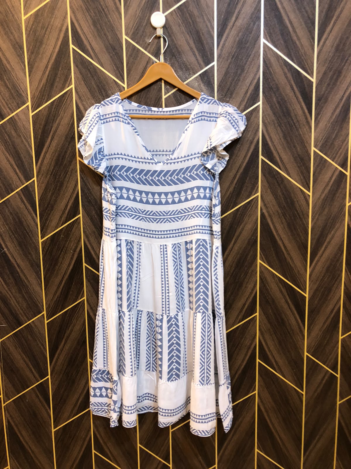 Women Long Shirt Linen Medium | Chest 19 | Length 39