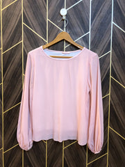 Western Top Chiffon – Large Size (Chest: 20, Length: 23