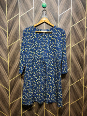 Women Long Shirt Jersey Large | Chest 20 | Length 32