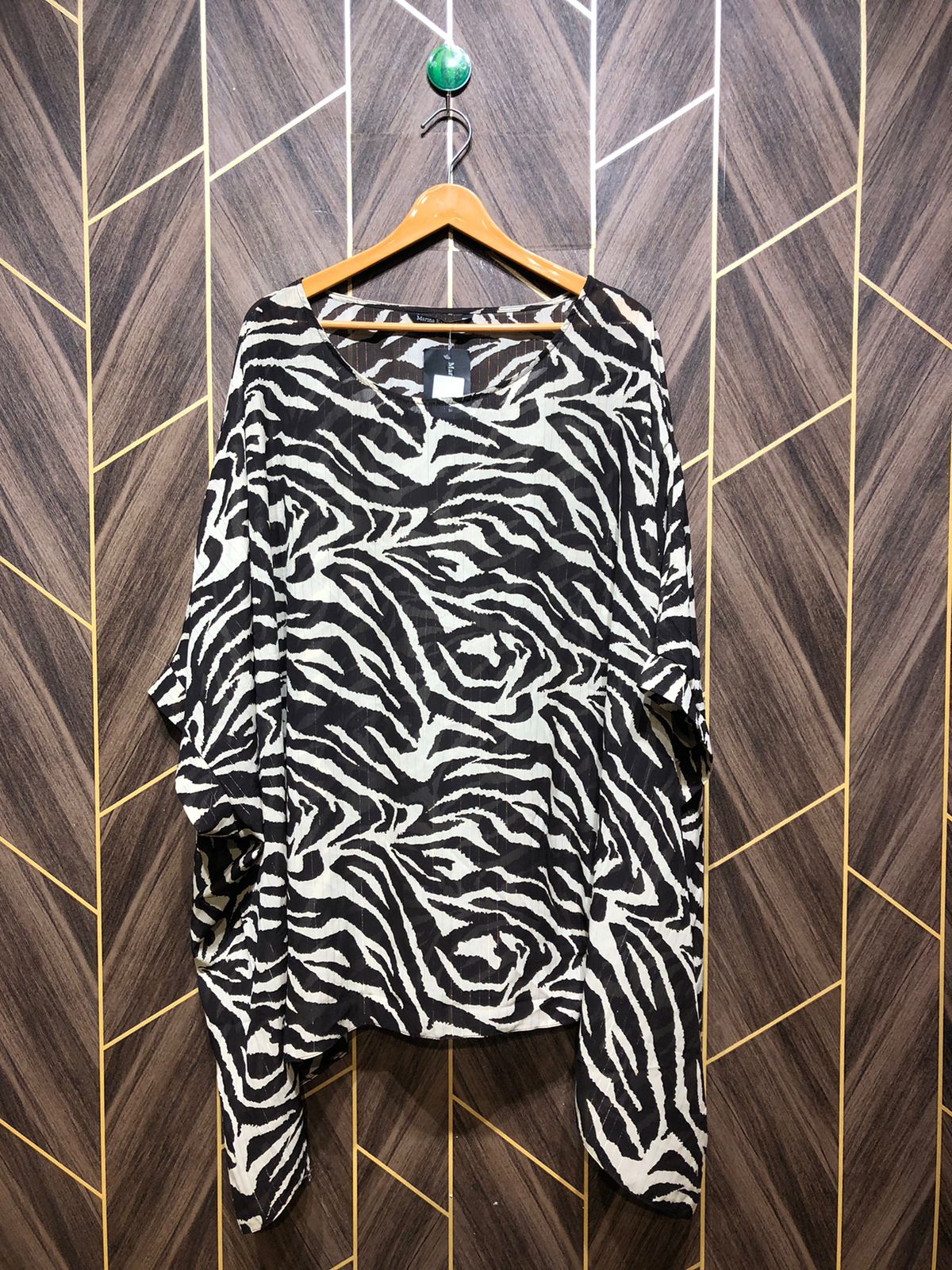 Mini Dress Chiffon See Through X Large Size baggy Length 32