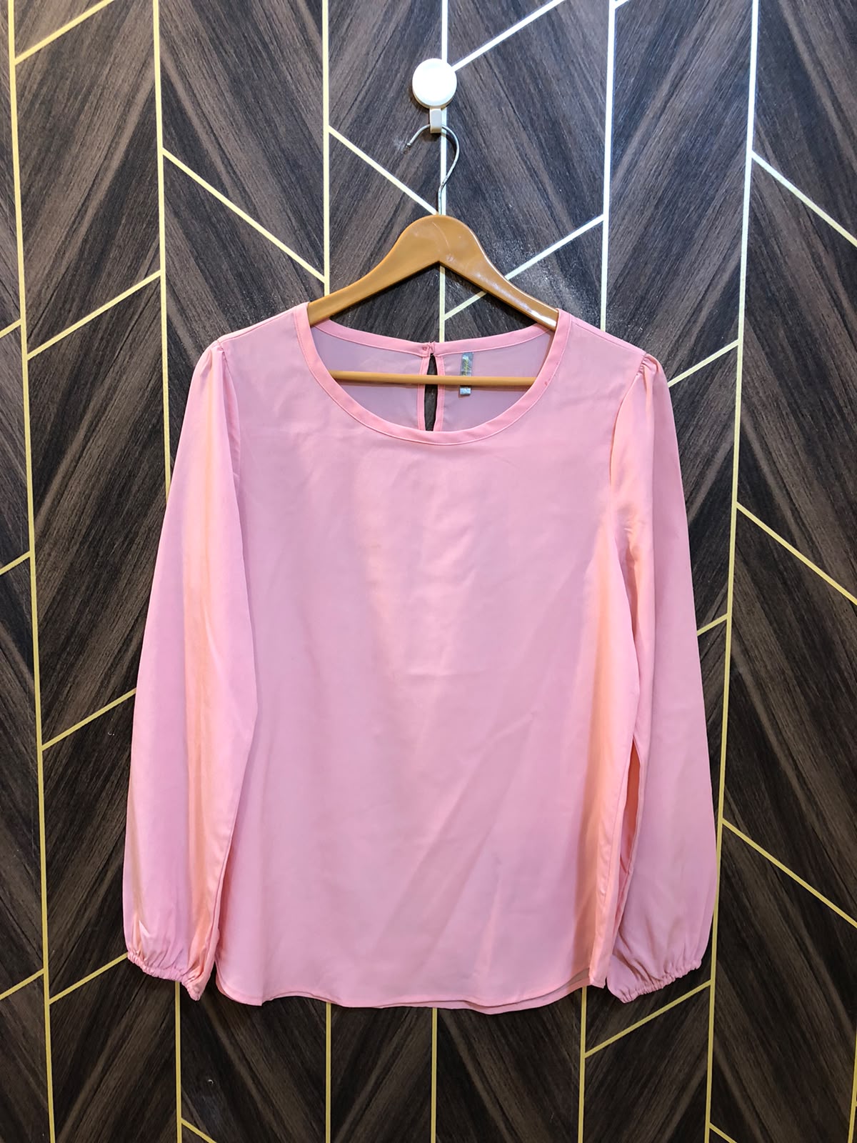 Western Top Chiffon – Large Size (Chest: 20, Length: 27  )