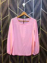 Western Top Chiffon – Large Size (Chest: 20, Length: 27  )