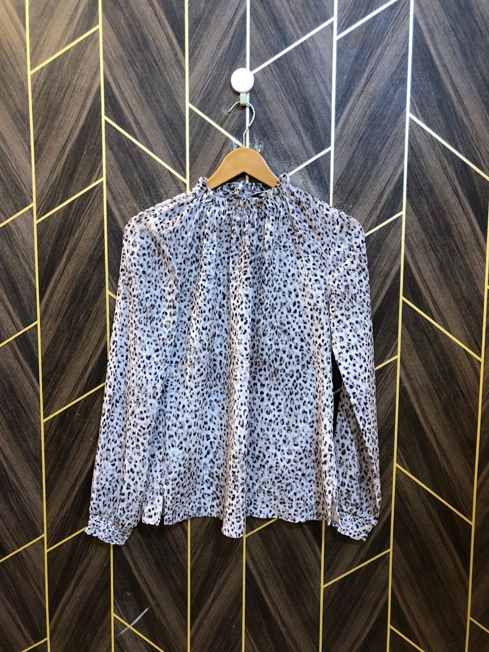 Western Top Chiffon – X-Small Size (Chest: 16, Length: 24)