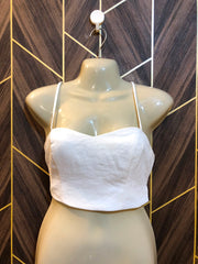 Trendy Cotton CropTop Size Medium