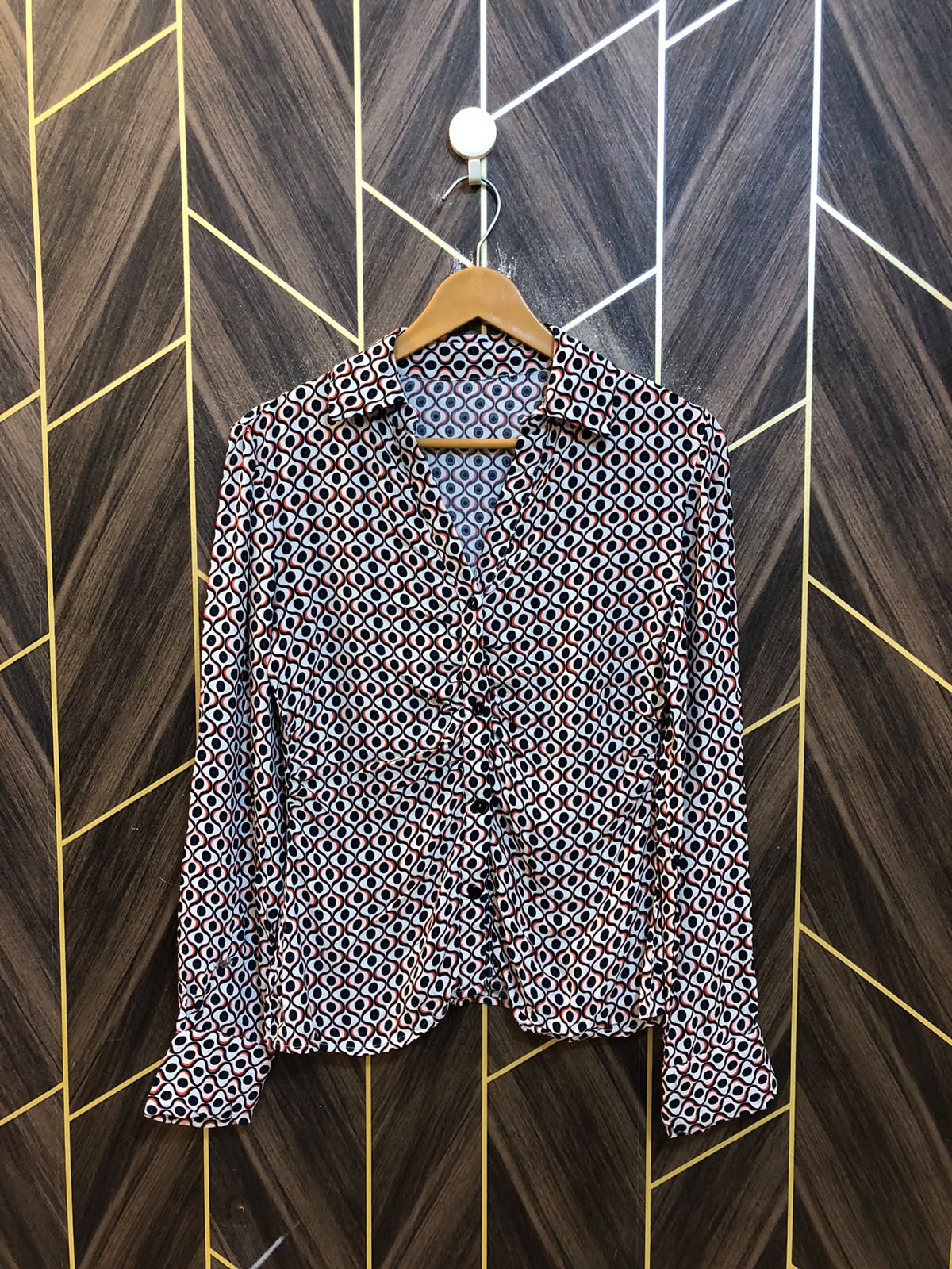 Western Top Chiffon – Small Size (Chest: 18, Length: 25  )