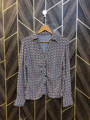 Western Top Chiffon – Small Size (Chest: 18, Length: 25  )