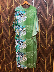 Western Long Maxi Silk Medium to large  | Size | Chest 19 to 20 baggy  | Length 54