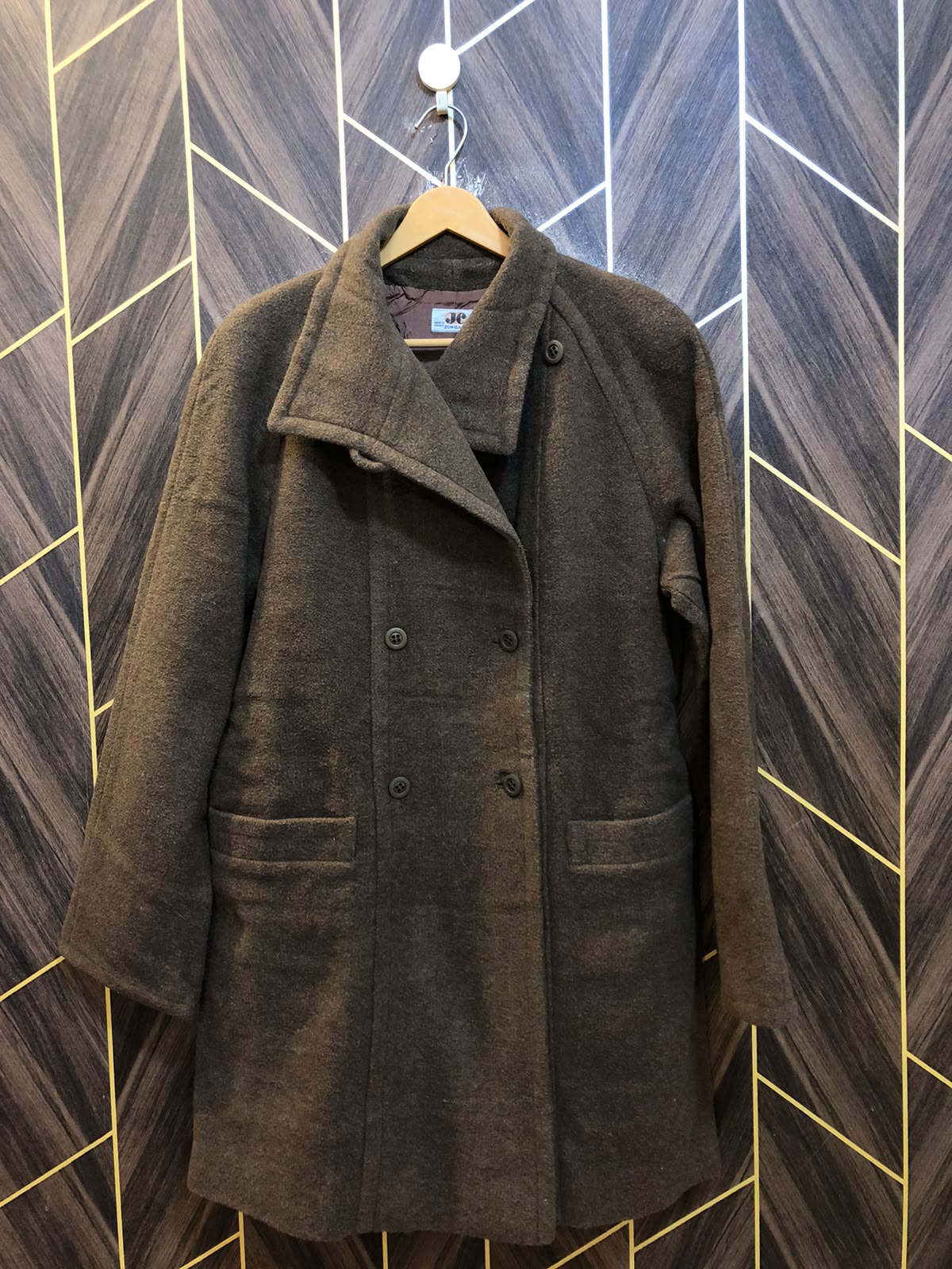 Women Wool Coat Large | Size | Chest 20 | Length 35
