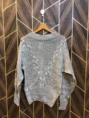 Winter Top Women Wool Sweater Large | Size | Chest 21 | Length 30