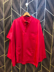 Women Silk Cord Set baggy  | Shirt Chest 20 | Shirt Length 31 | Trouser Waist 32 | Trouser Length 41