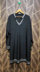 Women Long Shirt Silk XX Large | Length 41