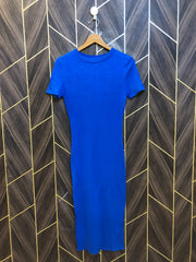 Bodycon Dress Jersey Small | Size | Chest 18 | Length 46