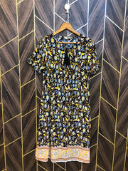 Mini Dress Linen Small Size Chest 18 Length 43