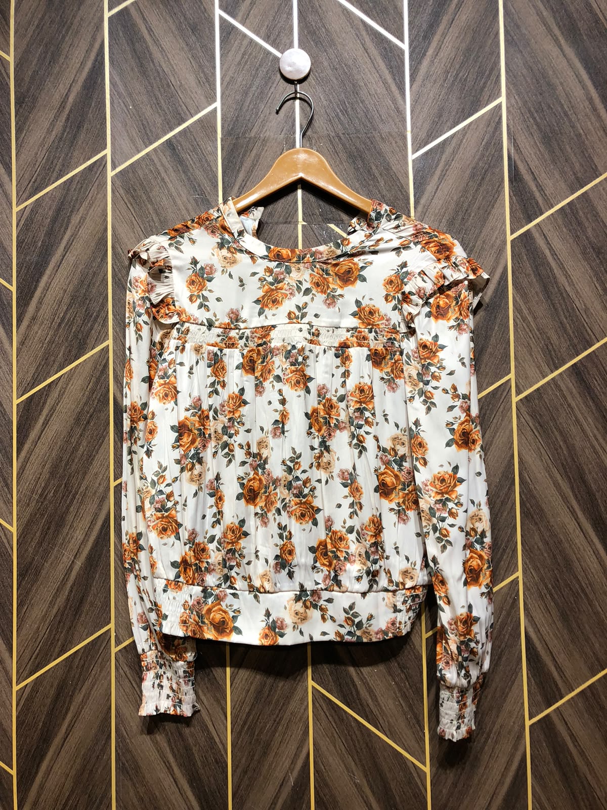 Western Top Silk – Small Size (Chest: 18, Length:22 )