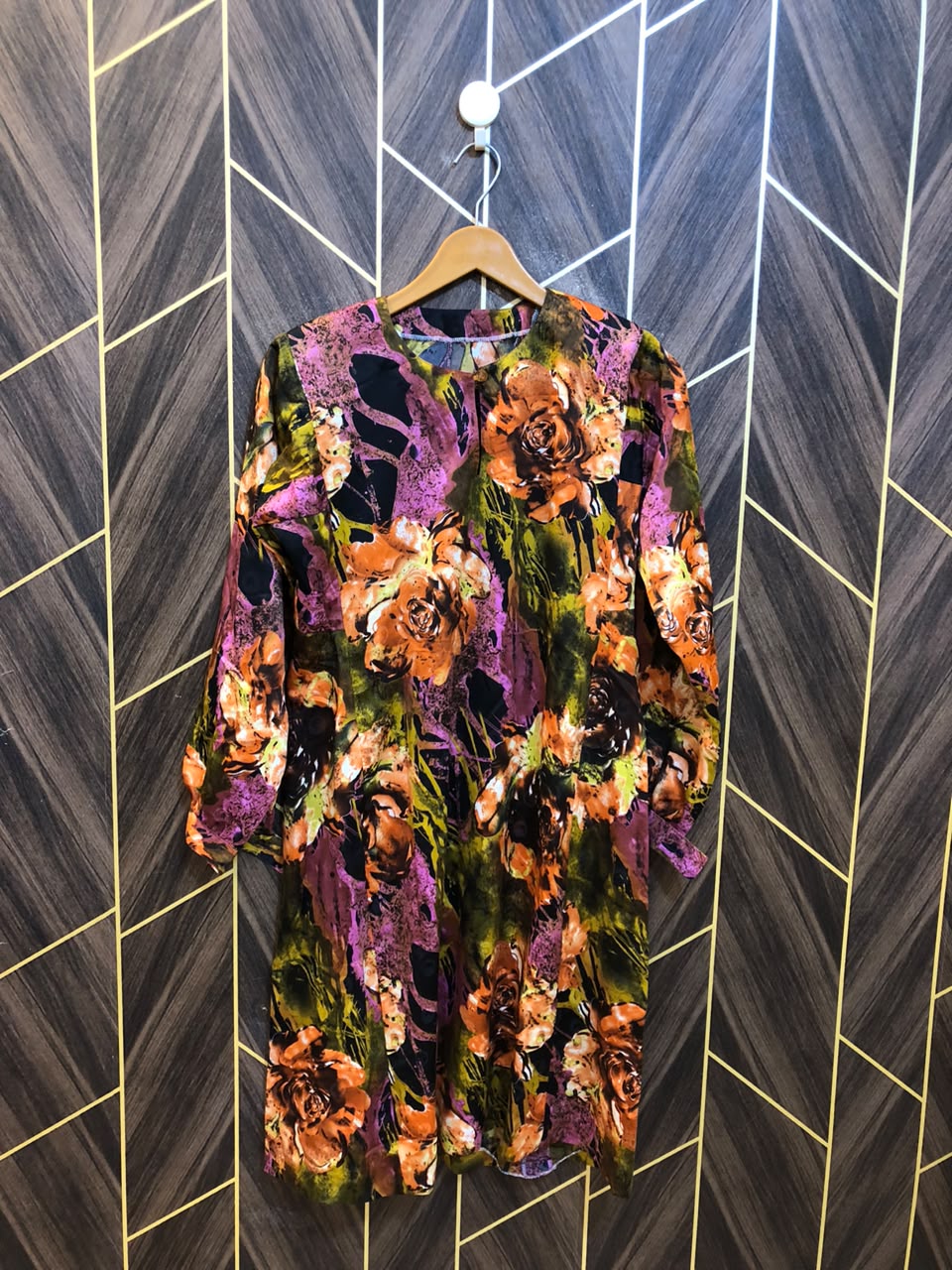 Women Silk Cord Set | Shirt Chest 18 | Shirt Length 38   | Skirt Waist 28 | Skirt Length 36