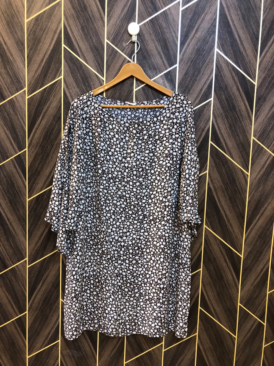 Women Long Shirt Linen 1XL | Chest 23 | Length 36
