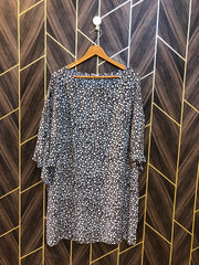 Women Long Shirt Linen 1XL | Chest 23 | Length 36