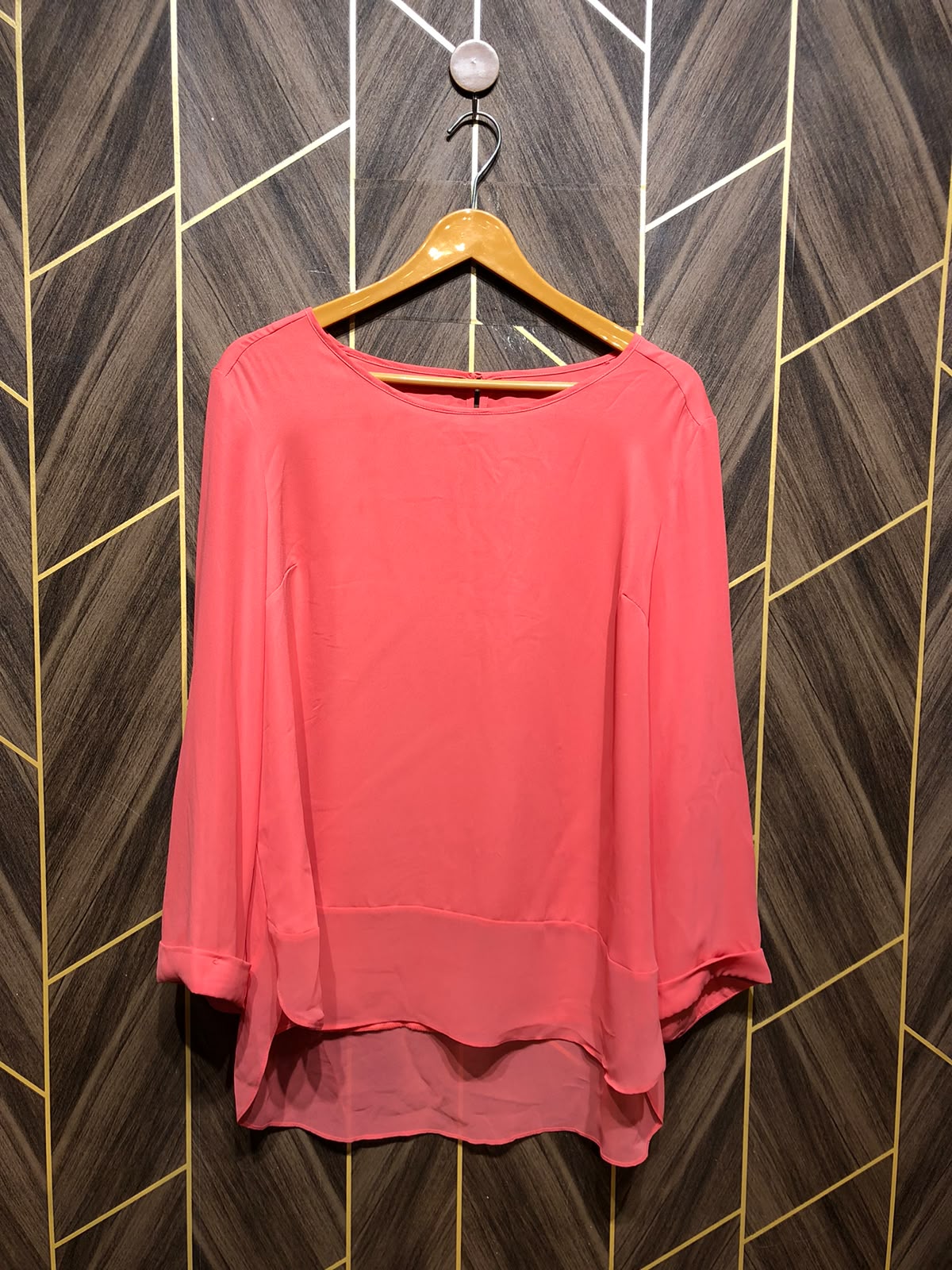 Western Top Chiffon – X-Large Size (Chest: 22, Length: 30 )