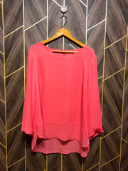Western Top Chiffon – X-Large Size (Chest: 22, Length: 30 )