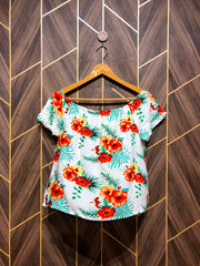 Trendy Linen CropTop Size X Small