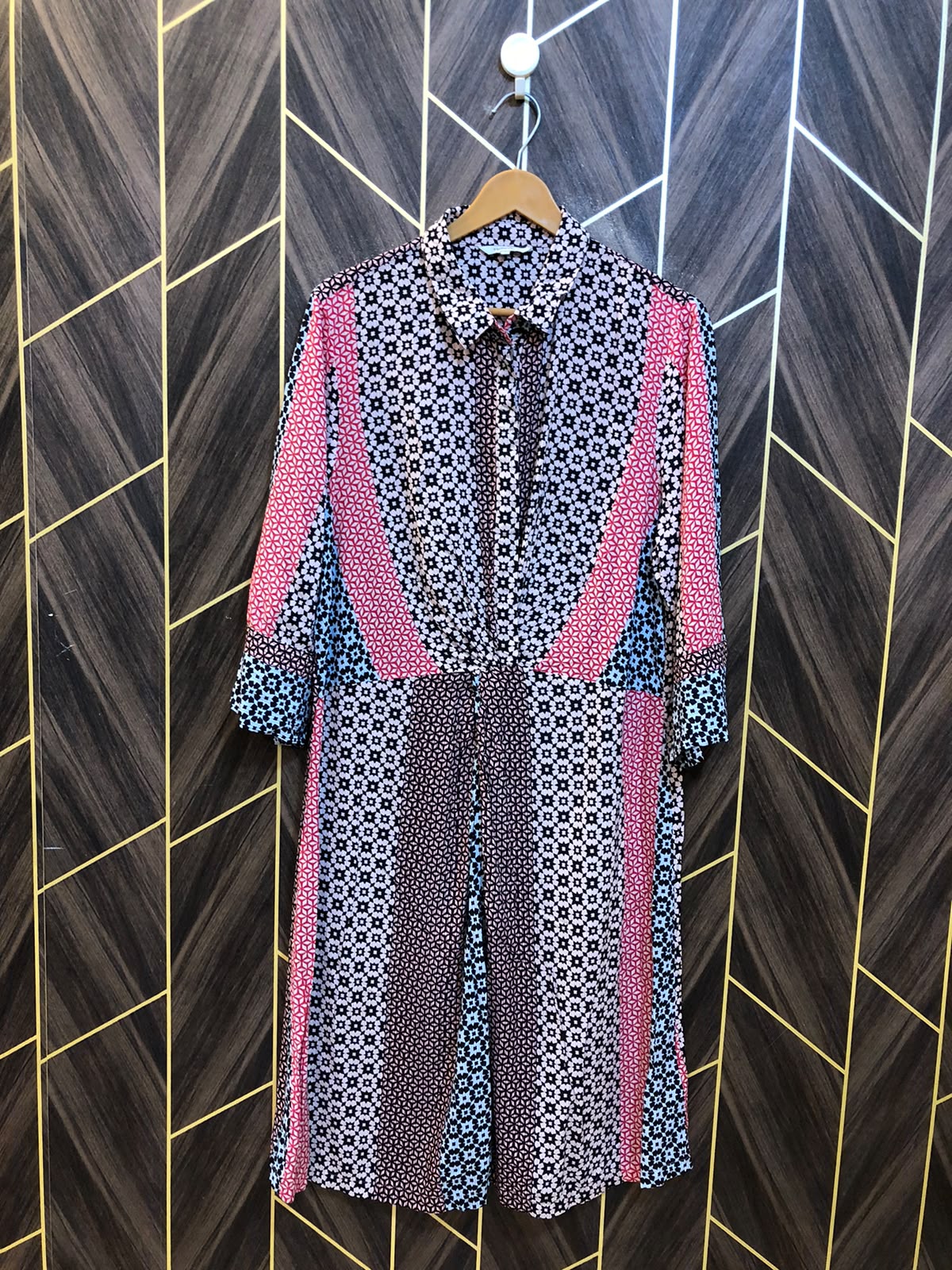 Women Long Shirt Linen 1XL | Chest 23 | Length 45