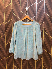 Western Top Chiffon – Small Size (Chest: 18, Length: 26  )