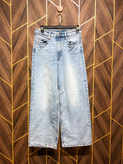 Women Wide Leg Jeans Small | Waist 28 | Length 36