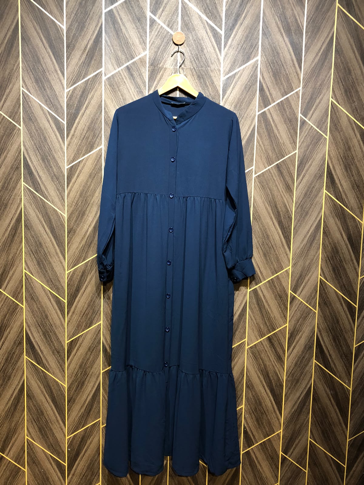 Western Long Maxi Chiffon Small | Size | Chest 18 | Length 52