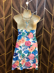 Mini Dress Linen Small Size Chest 18 Length 34