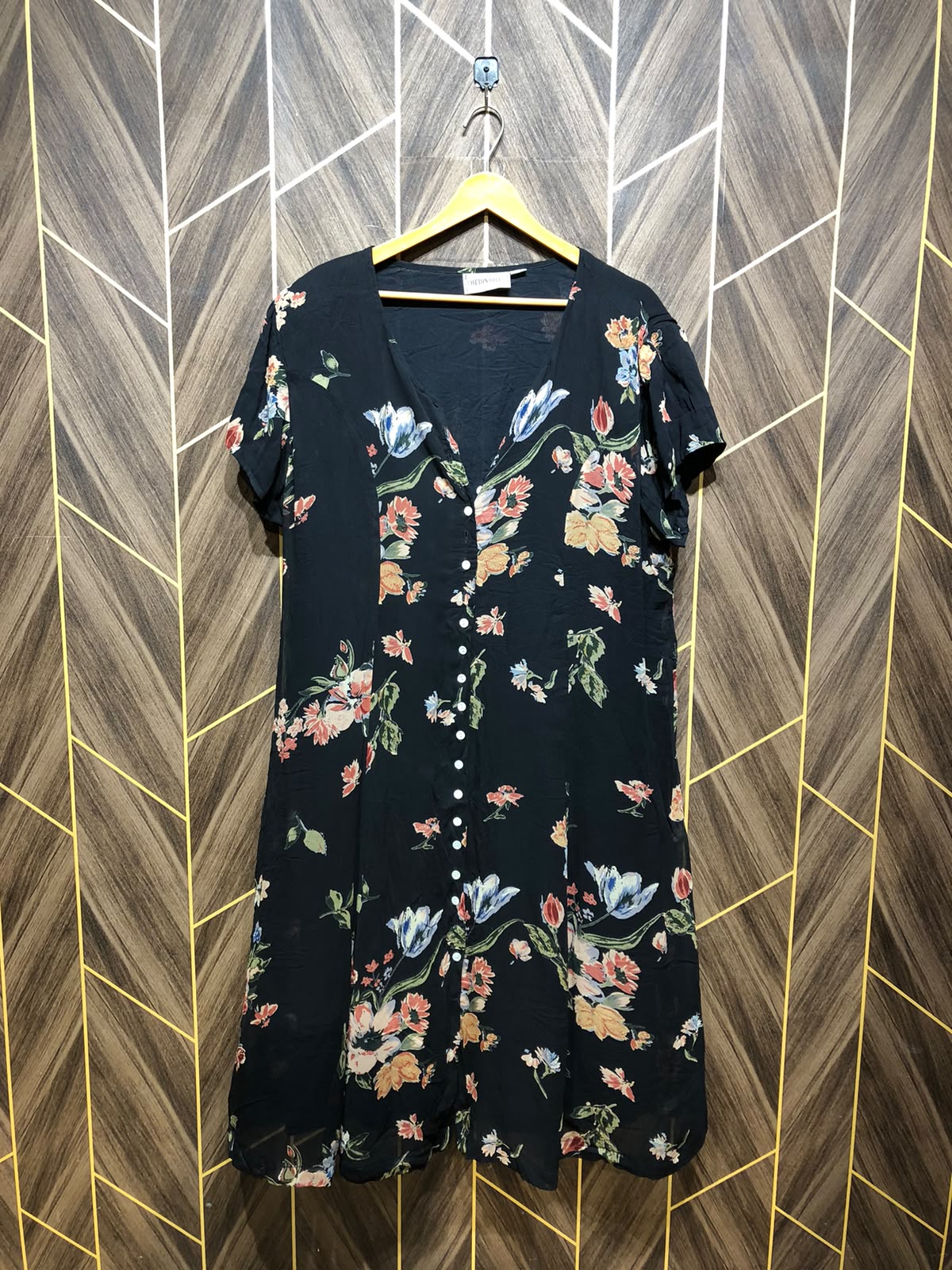 Western Long Maxi Chiffon X Large | Size | Chest 22 | Length 45