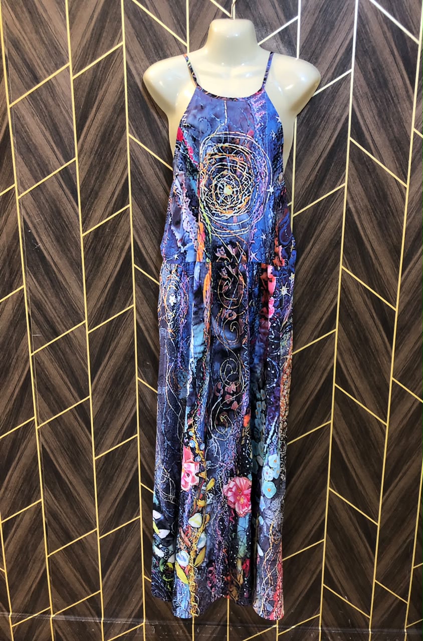 Western Long Maxi Silk 1XL | Size | Chest 23 | Length 57