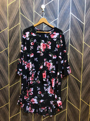 Western Top Chiffon – Large Size (Chest: 20, Length:39 )