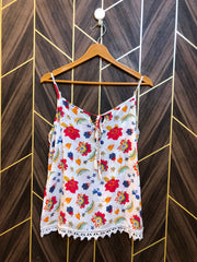 Trendy Linen CropTop Size Medium