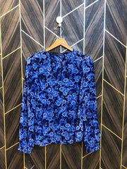 Western Top Chiffon (See Through) – Small Size (Chest: 18, Length: 25  )
