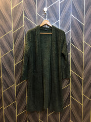 Women Wool Cardigan Sweater Medium | Size | Chest 19 | Length 36