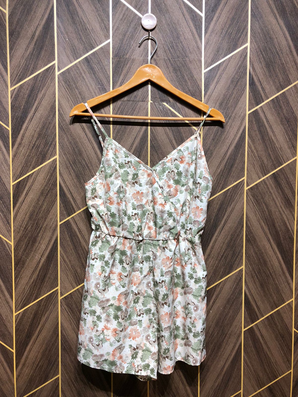 Mini Dress Silk Small Size Chest 18 Length 29