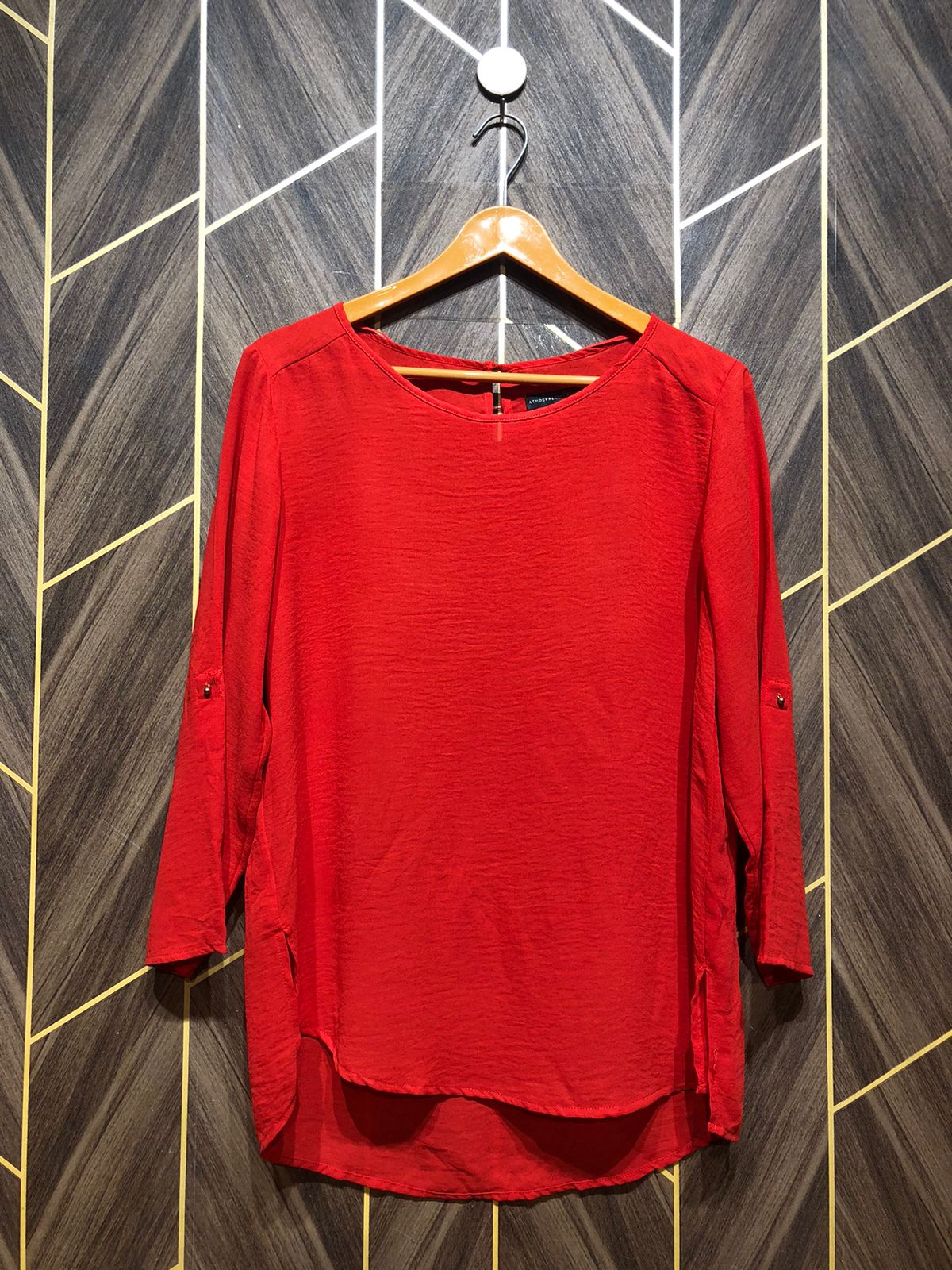 Western Top Chiffon – Large Size (Chest: 20, Length: 29  )