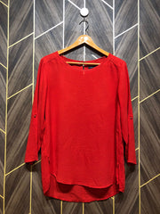 Western Top Chiffon – Large Size (Chest: 20, Length: 29  )