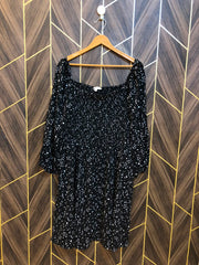 Mini Dress Linen Large Size Chest 21  Length 50