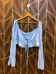 Trendy Cotton CropTop Size X Large