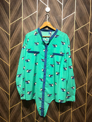 Western Top Large Chest 21 Length 28 Chiffon